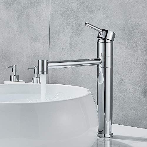 Mitigeur de lavabo rotatif pour éliminer les éclaboussures et le manque d'espace