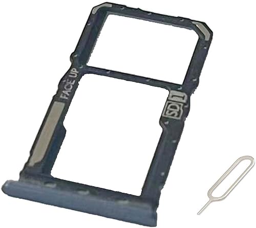 UPONEW para Motorola Moto G Stylus 4G 2023 Bandeja de tarjeta SIM y pieza de repuesto de contenedor de soporte de tarjeta SIM Micro SD (azul)