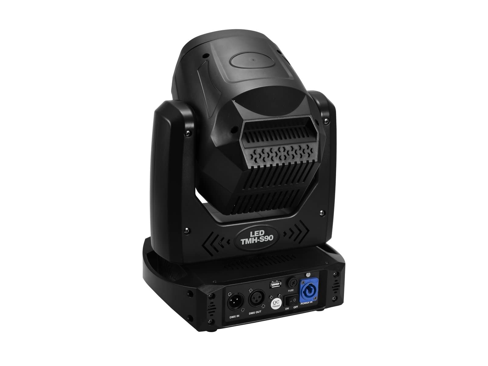 EUROLITE LED TMH-S90 Moving-Head Spot | LED-Moving-Head Spot mit Farbrad, statischem und rotierendem Goborad, Prisma und Fokus