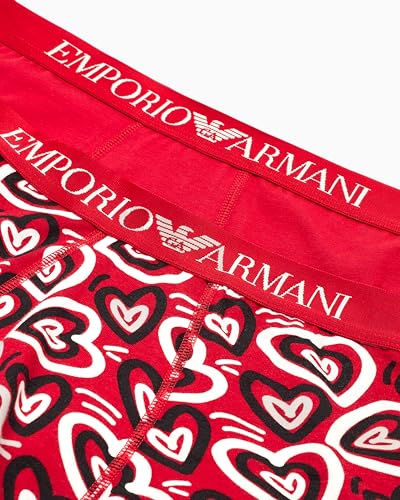 Emporio Armani Men's Saint Valentine Collection 2 Pack Trunks2
