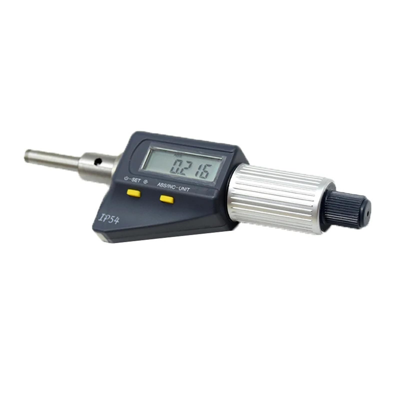 Cabezal de micrómetro electrónico 0-50 con precisión de 0.001 mm y perilla de ajuste 3