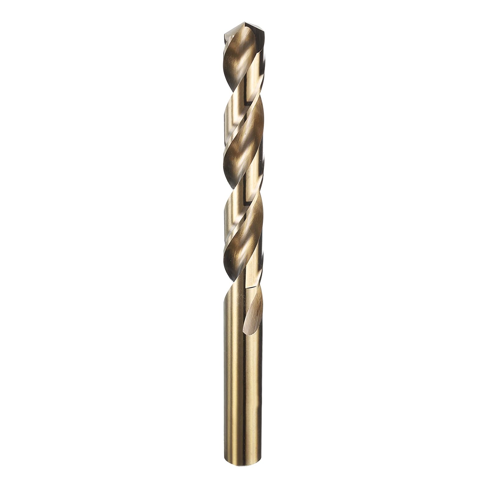 QUARKZMAN 1pcs M35 Cobalto Brocas Helicoidal 13mm(33/64") Diámetro Acero de Alta Velocidad Brocas Métrica con Recubrimiento de Titanio para Taladrar Metales Duros Acero Inoxidable Fundido
