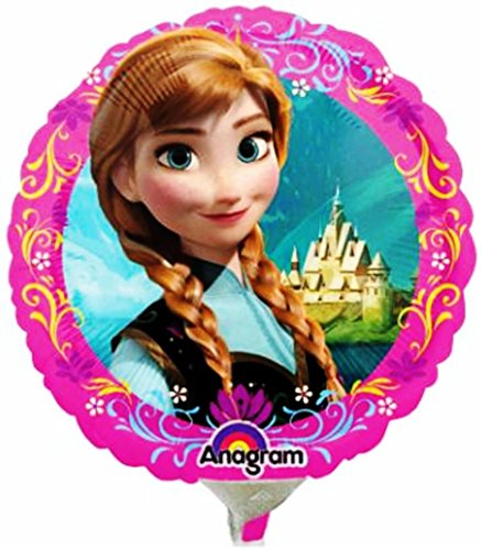 Ballon en aluminium Anna & Elsa 17 cm pour émerveiller votre enfant