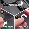 CHH Hand Cranked Card Shuffler Manual Card Shuffler for Standard or Bridge-Sized Playing Cards Quiet and Easy to Use - Designed for 2 Decks