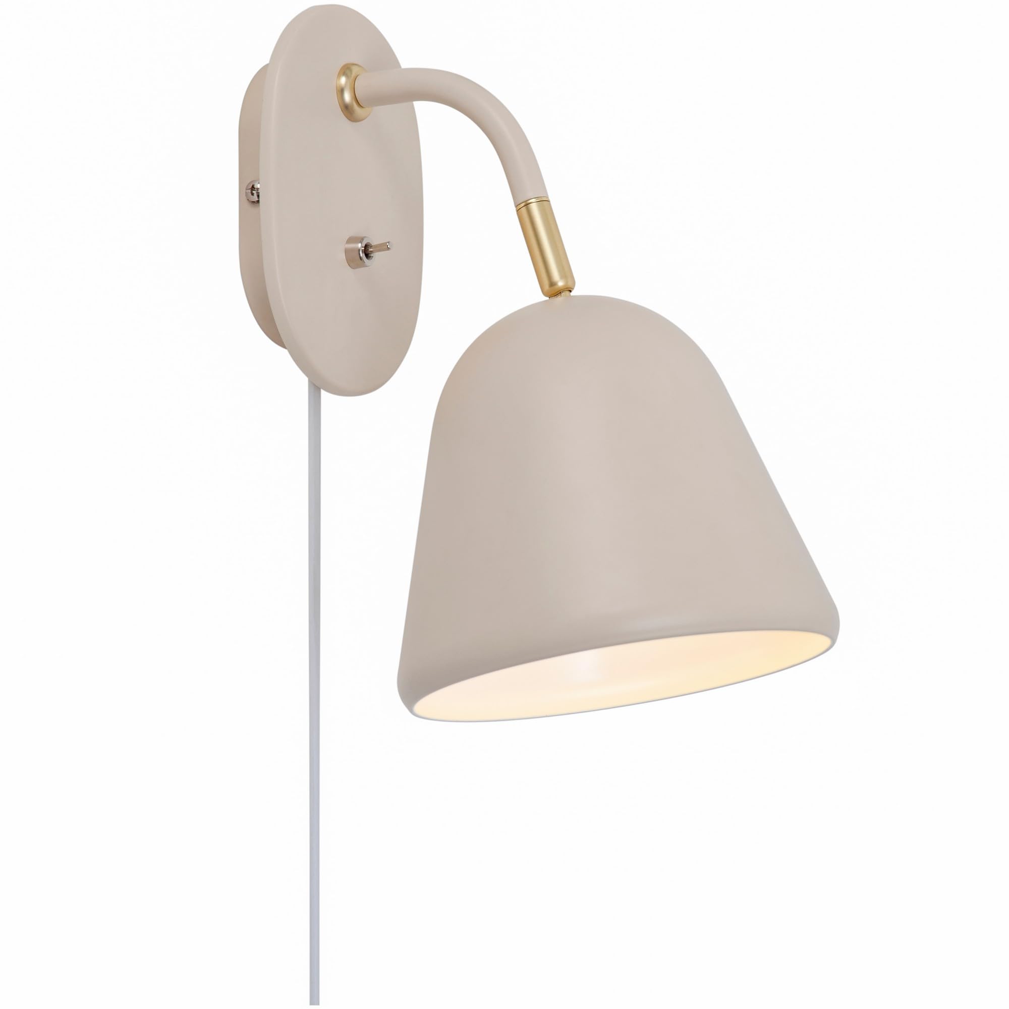 Nordlux Fleur 15 Indoor Wall Light - Beige - E14 Bulb Socket