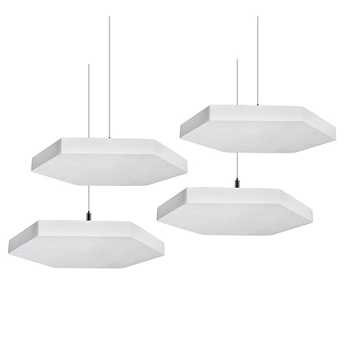 TroyStudio Acoustic Ceiling Panels - 14.2 X 12.4 X 1.2