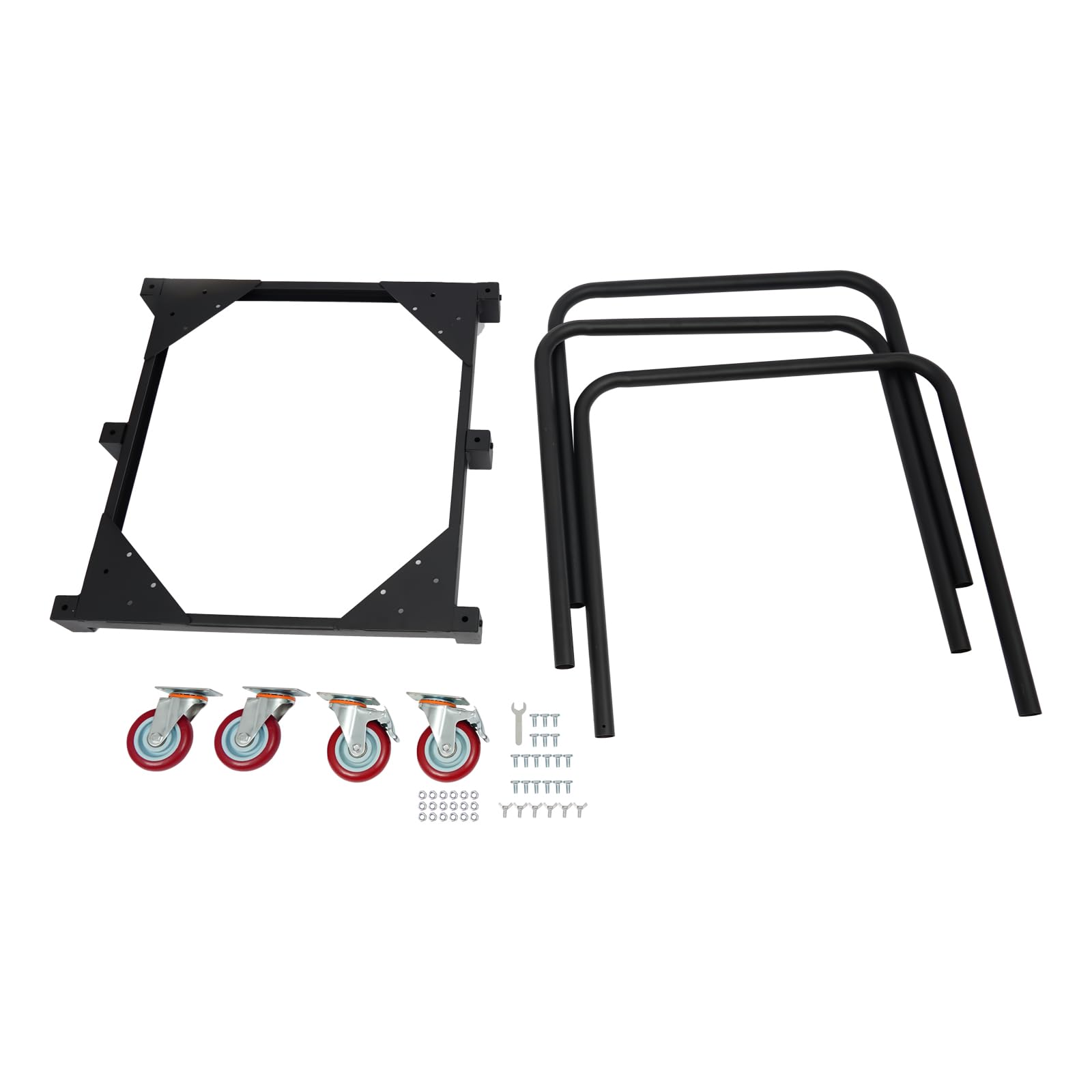 Carrello con piattaforma, carrello per il trasporto di piastre tubolari con ruote girevoli, ausilio per il trasporto di carichi pesanti, carrello da tavolo per eventi, per fabbriche, magazzini, garage