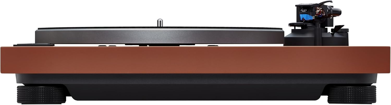 Technics Turntable, Premium Class HiFi Record Player with Coreless Direct Drive Motor and Bluetooth, Stable Playback, Audiophile-Grade Cartridge and Precision Tonearm, Dustcover Included – SL-40CBT-T
