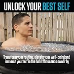 Wilder XL Ice Bath Cold Plunge – 86 Gallon Portable Ice Bath Tub for Recovery and Cold Water Therapy – Triple Insulated - Image 3