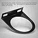 Acouto 52mm Gauge Pod 2 Inch Universal Single Hole Meter Gauge Pillar Mount Pod Holder Bracket Automotive Replacement Housing Pod Black