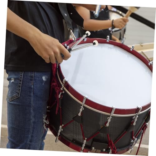 Conjunto portátil de baquetas Abaodam, 2 piezas, con mango de metal antideslizante y cabezas de fieltro, ideal para tongue drum, percusión y accesorios musicales para niños miniatura 5