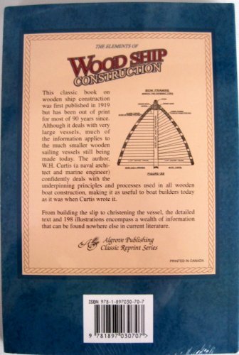 The Elements of Wood Ship Construction 1897030703 Book Cover