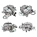 Rochester Quadrajet Carburetor Electric Choke New 4 Barrel Quadrajet Carburetor 1904R 1906R Fits for Chevy 305 350 Chevrolet 4BBL Carb c.i Engine V8 750 CFM 4MV GM Cadillac 1980-1989 Vacuum Secondary