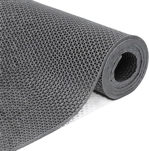 �����E�v�[���pPVC�r���}�b�g(Grey,90cm x 500cm)