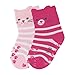 Sterntaler Baby-Mädchen ABS-Krabbelsöckchen DP Katzeng Socken, Rosa, 19 / 20,2 Pack