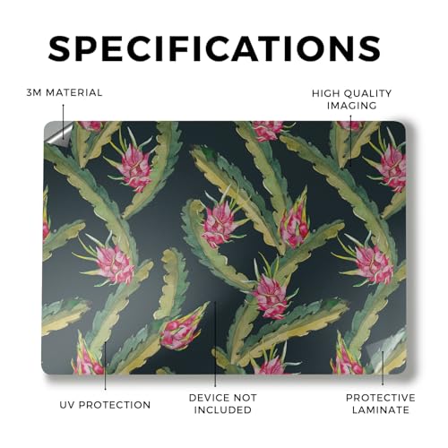 Image of Laptop Skin Compatible with Alienware M18 R2 (2024) - Dragonfruit - Premium 3M Vinyl Protective Wrap Decal Cover - Easy to Apply | Crafted in The USA by MightySkins