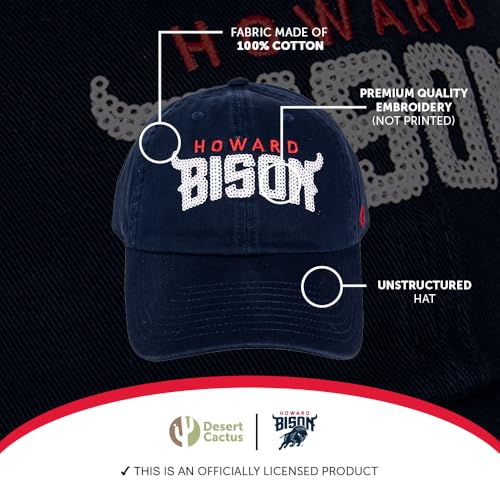 Gorra bordada ajustable azul para adulto miniatura 4