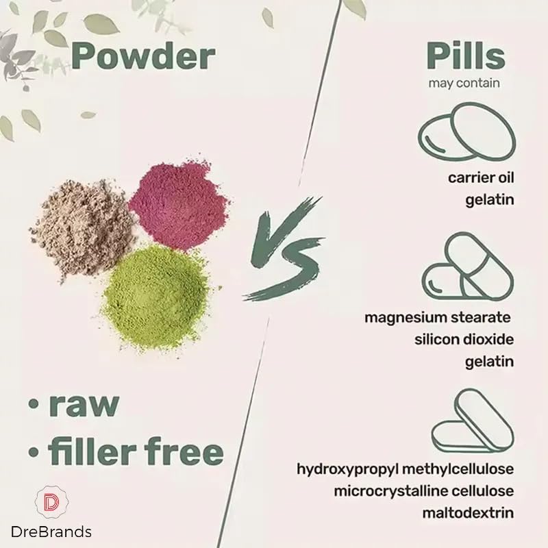 Miniatura 8 de DreBrands Café de hongos  Setas orgánicas 10 en 1  USDA Orgánico  Café instantáneo  Oreja de madera  Mejor energía, enfoque, digestión, inmunidad