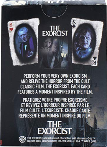 Naipes Aquarius The Exorcist tamaño estándar poker miniatura 3
