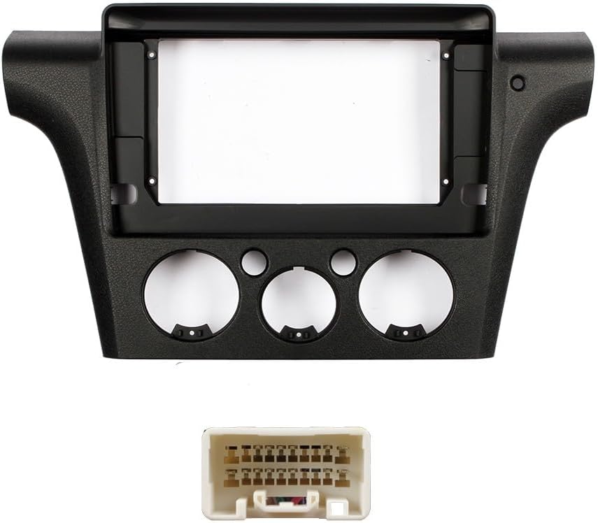 10.1" Car Stereo Navigation FM Radio Mounting Frame Bracket with Wiring Harness Compatible with Mitsubishi Airtrek/Outlander 2001 2002 2003 2004 2005 RHD