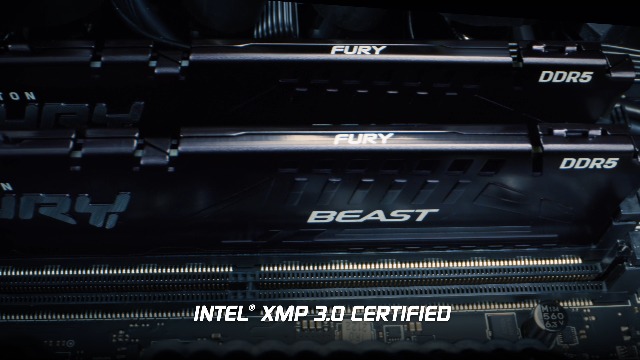 Kingston FURY Beast Black DDR5 16GB (2x8GB) 5600MT/s CL40