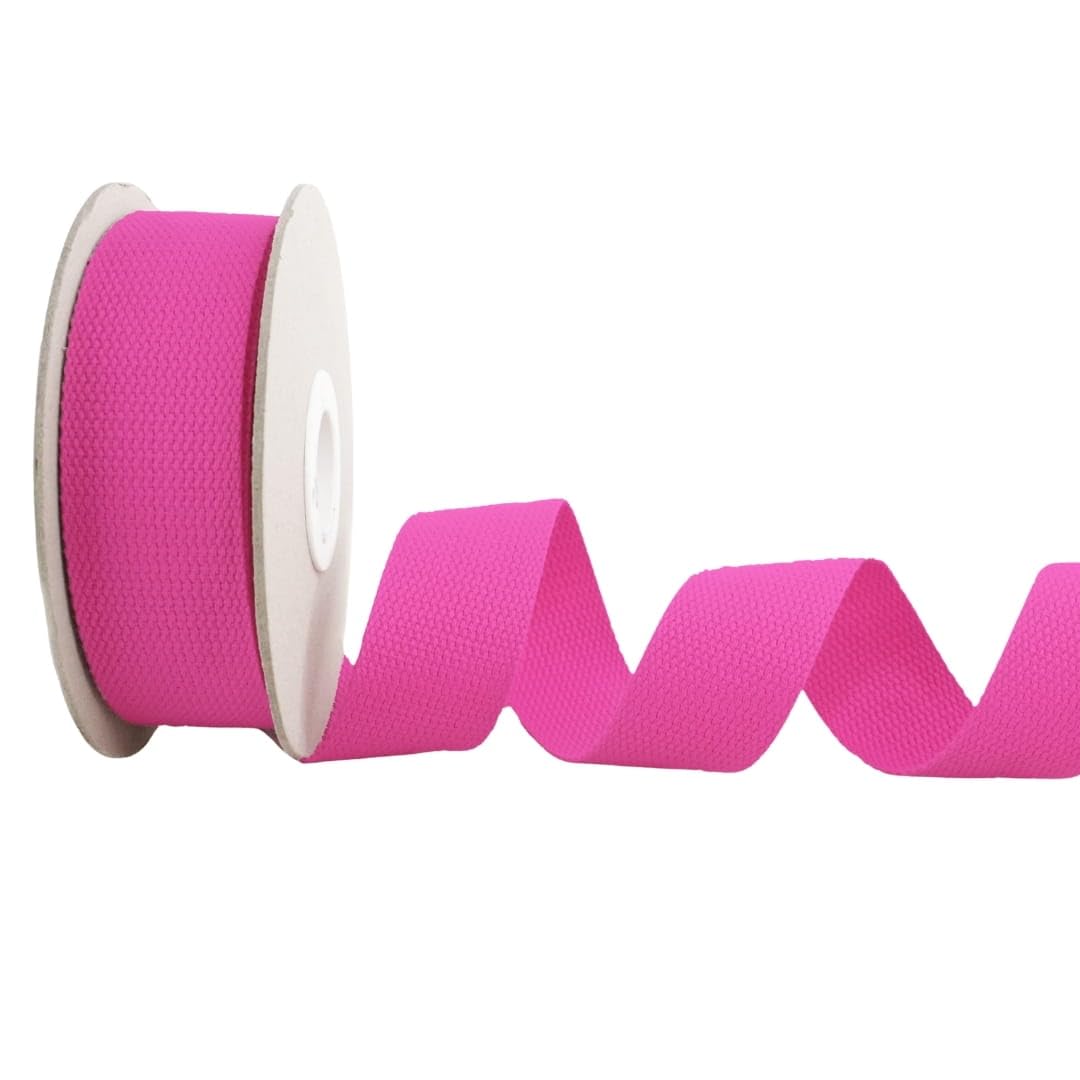 Trimz Cotton Webbing – Fuchsia – 30mm x 10m