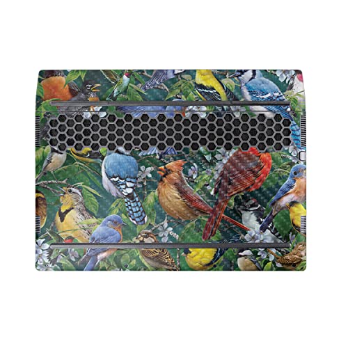 Image of MightySkins Carbon Fiber Skin Compatible with Alienware M17 R5 (2022) Full Wrap Kit - Penguin | Protective, Durable Textured Carbon Fiber Finish | Easy to Apply & Change Styles | Made in The USA