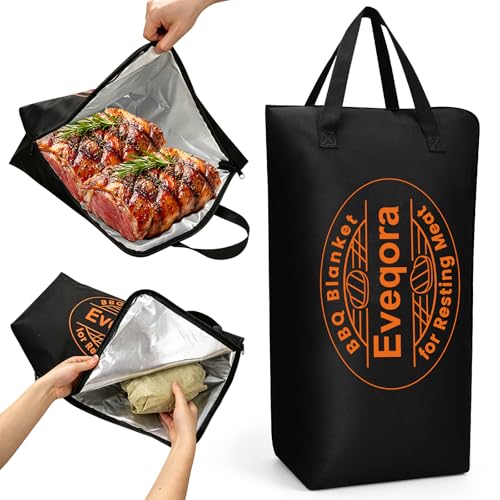 Manta aislante para carne BBQ, bolsa impermeable 600D Oxford miniatura 1