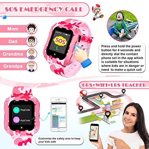 Smartwatch niños 4G soluciona pérdidas con rastreador GPS y botón SOS 3