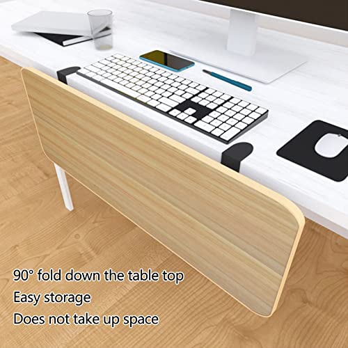 Plateau pliable en bois massif de 60x24 cm pour améliorer le confort et la productivité