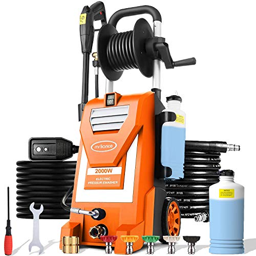 mrliance 3800PSI Electric Pressure Washer 2000W 3GPM High Pressure