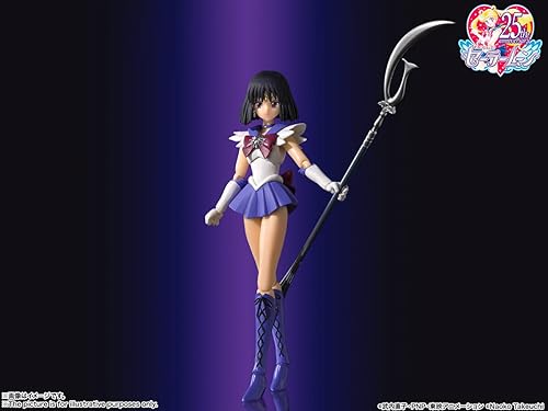 Miniatura 6 de TAMASHII NATIONS - Pretty Guardian Sailor Moon S - Sailor Saturn -Animation Color Edition, Bandai Spirits S.H.Figuarts Figura de acción