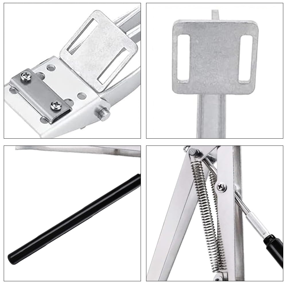 Verin Pour Serre, Ouverture Automatique Serre, Force de Levage Jusquà 15 kg, Double Ressort Verin Serre Automatique, Hauteur De Levage de 45 cm, Ouvre Fenêtre de Serre Et Abri de Jardin