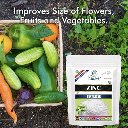 Image of Erwon Zinc Fertilizer, 100% pure, Premium Powerful Fertilizer for Overall Growth of Plants (5 kg)