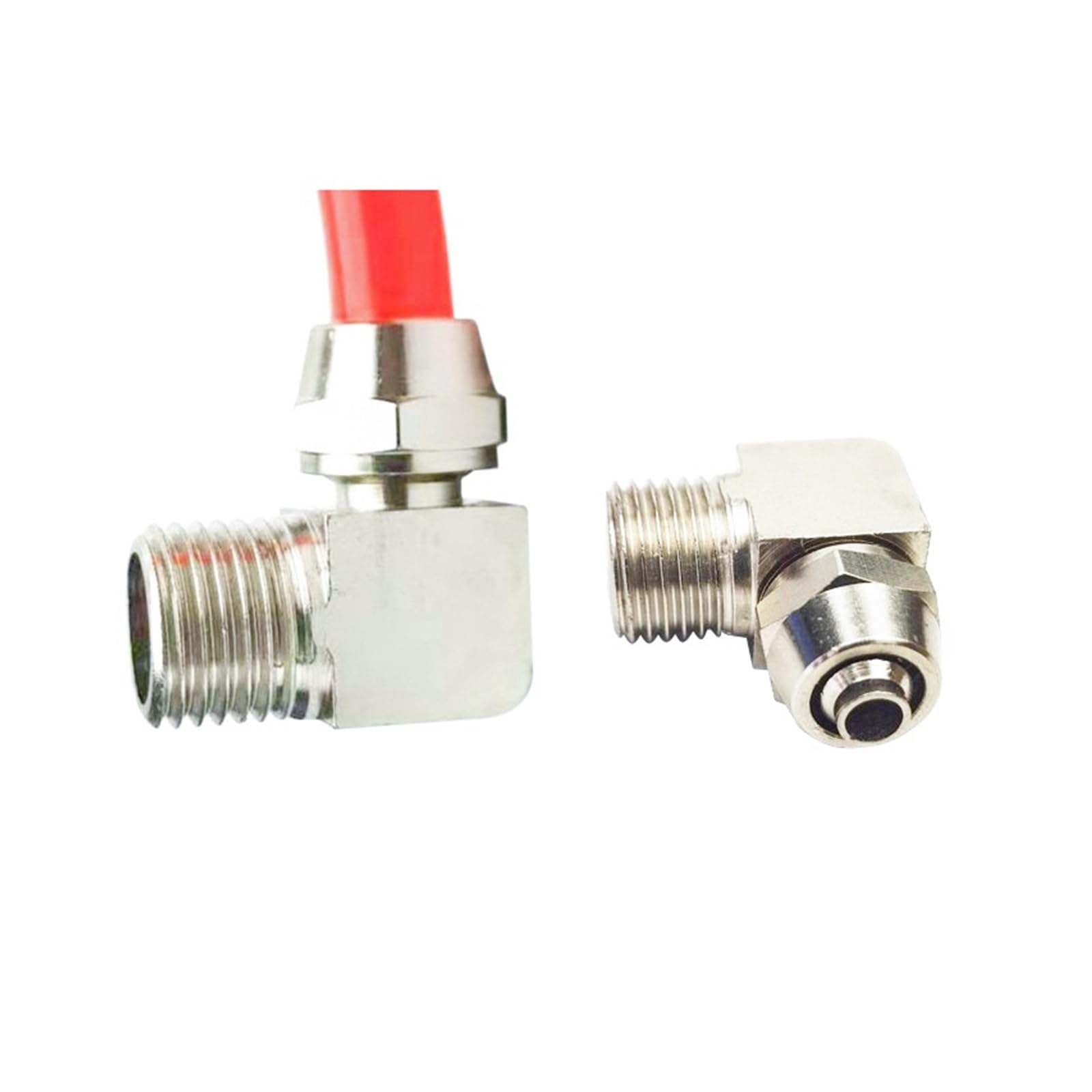 AARTERZZA 30pcs KL-PL6 KL-PL8 KL-PL10 KL-PL12 Fast Screwing Quick Connector Elbow Pneumatic Fitting(30PCS KL-PL12-03)