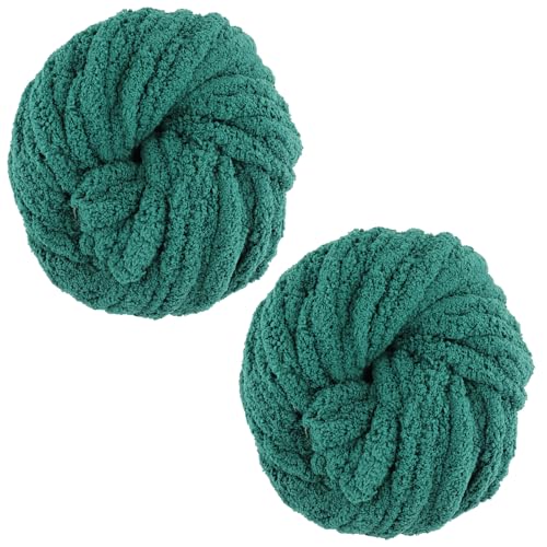 Chenille Yarn Chunky 250G x 2