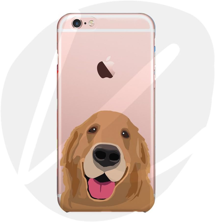 Sleeping bear)iPhone 5/S/SE Case Cover, Lovely Pet Cute Animal Cartoon Little Dog phone Case Cover,Slim,Shock-Absorption Bumper,Anti-Scratch TPU Soft Case Cover, with Lanyard-Golden Retriever