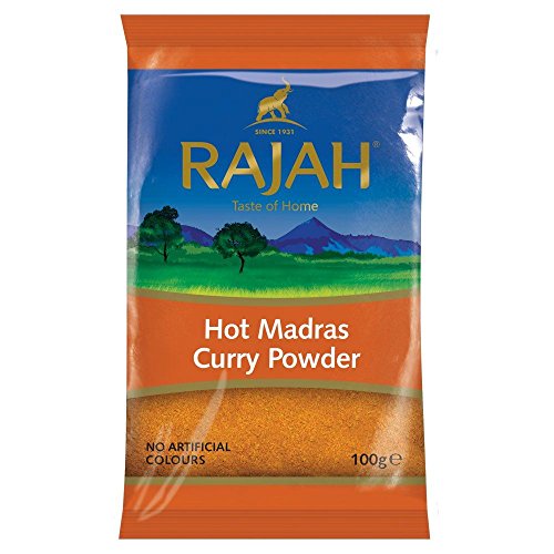 Rajah - scharfes Madras Curry Pulver - 100g