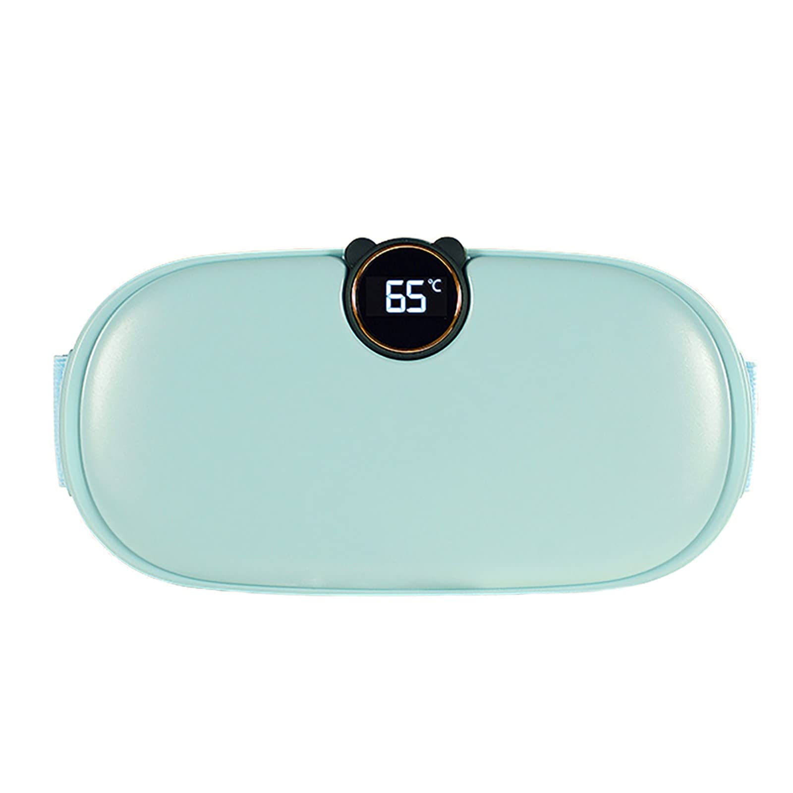 Almohadilla de calefacción menstrual portátil de moda, almohadilla de calefacción inalámbrica para calambres, control de temperatura inteligente, pantalla digital de masaje de frecuencia múltiple