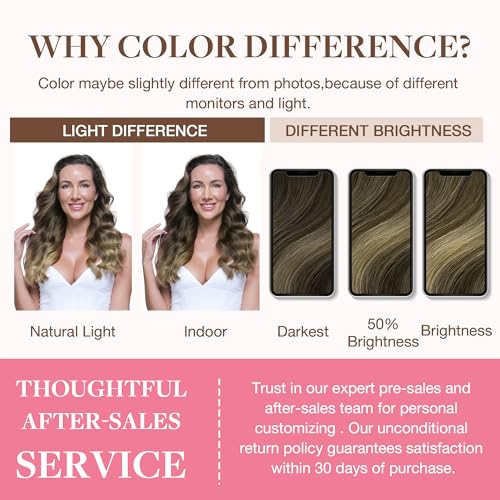 Image of GOO GOO Seamless Clip in Hair Extensions Real Human Hair Remy Extensions