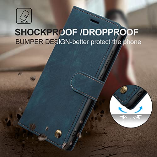 Funda para Samsung Galaxy A14 5G antichoque con tarjetero seguro 5