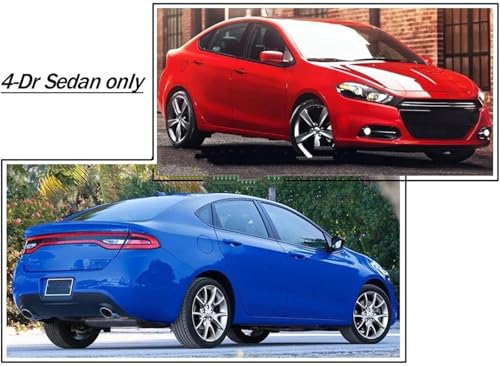 Garde-boue pour Dodge Dart anti-projections route et pluie - 4