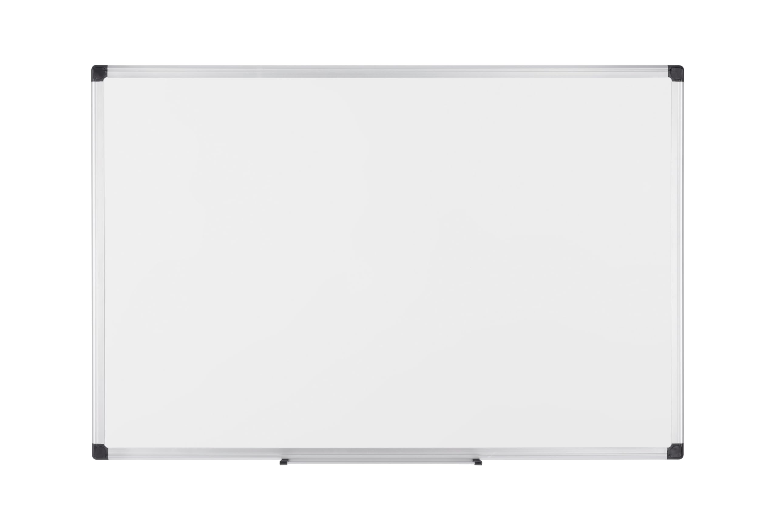 Bi-Office Maya magnetyczna tablica suchościeralna, 90 x 60 cm, emaliowana powierzchnia premium, zmywalna, z aluminiową ramką i półką na długopisy, tablica magnetyczna, tablica memo