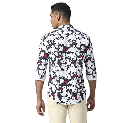 Image of Pepe Jeans Men's Casual Shirt | Trendy Printed Shirt for Men| Regular Fit | Full Sleeve | Available in Plus Size, Cotton