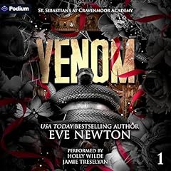 Venom Audiolibro Por Eve Newton arte de portada