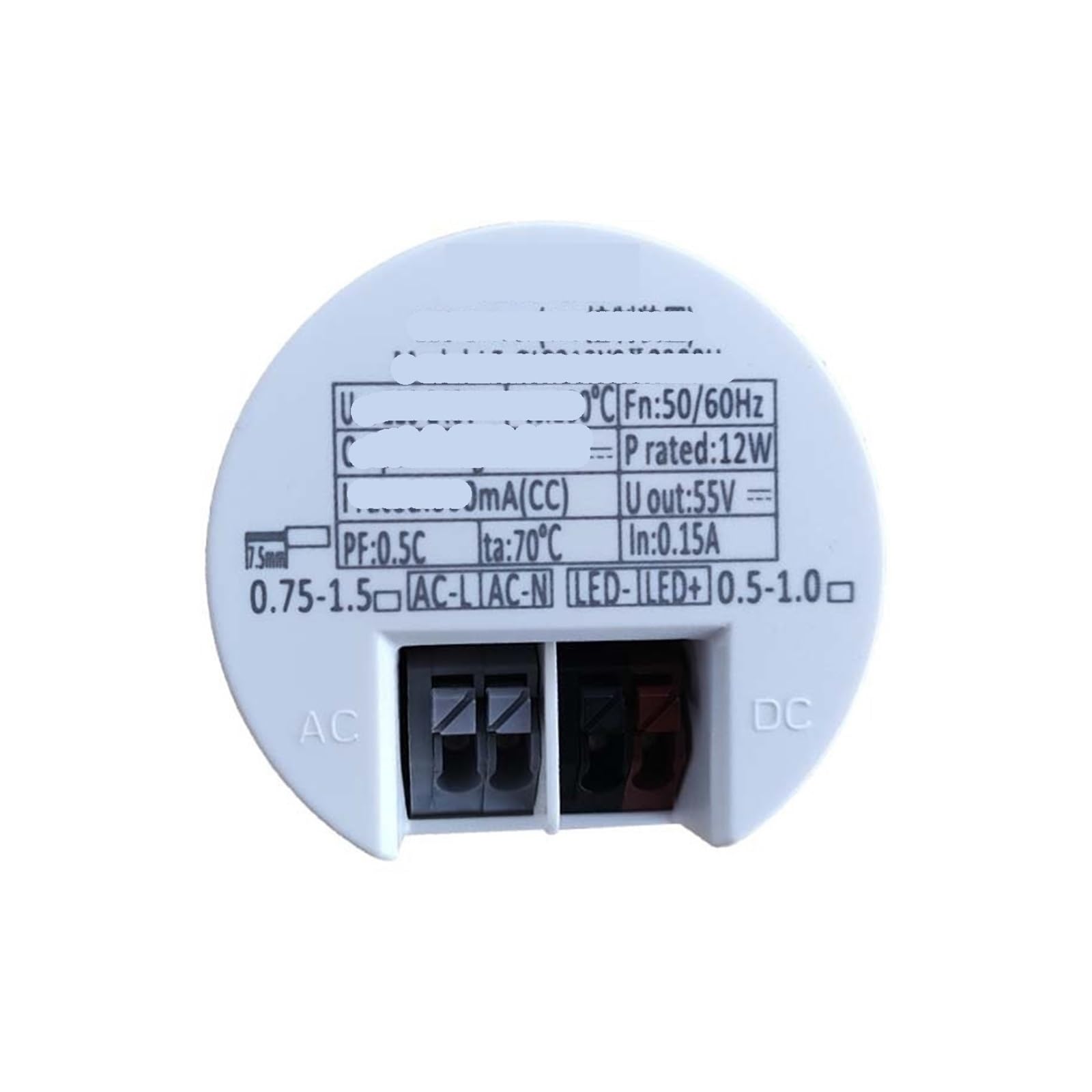 Driver di Potenza for faretti a LED da Incasso, Rotondo, 30 W, trasformatore for 35, 20, 18, 40, 24(28W/700mA/33-40V)