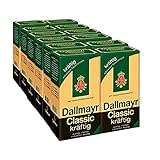 Dallmayr Kaffee Classic kräftig würziger Kaffee gemahlen 500g, 12er Pack