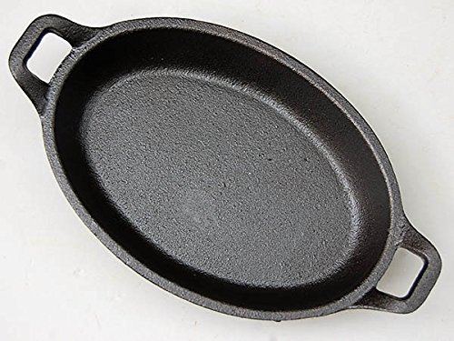 Amazon | ［DULTON］GLUTTON Oval pan S GS515-291S キャストアイアン