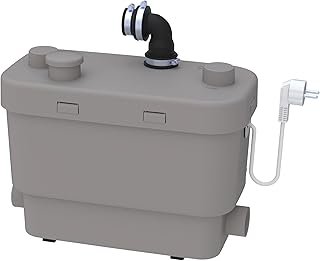 SFA - Pompe de Relevage Sanispeed+ - 4 entrées - Débit Elevé - Enclenchement Bas - Silencieuse (42 dB) - Compatible Adoucisseur d