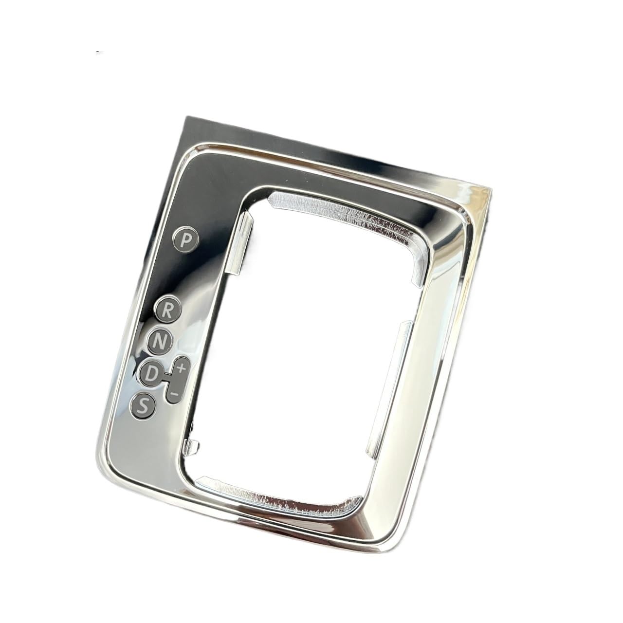 WLLYGDY for VW for Passat B6 Car DSG Gear Shift for Knob for Chrome for Frame 2005-2011 Accessories 3C1 713 203 A 3C1713203 A(Shiny Frame)